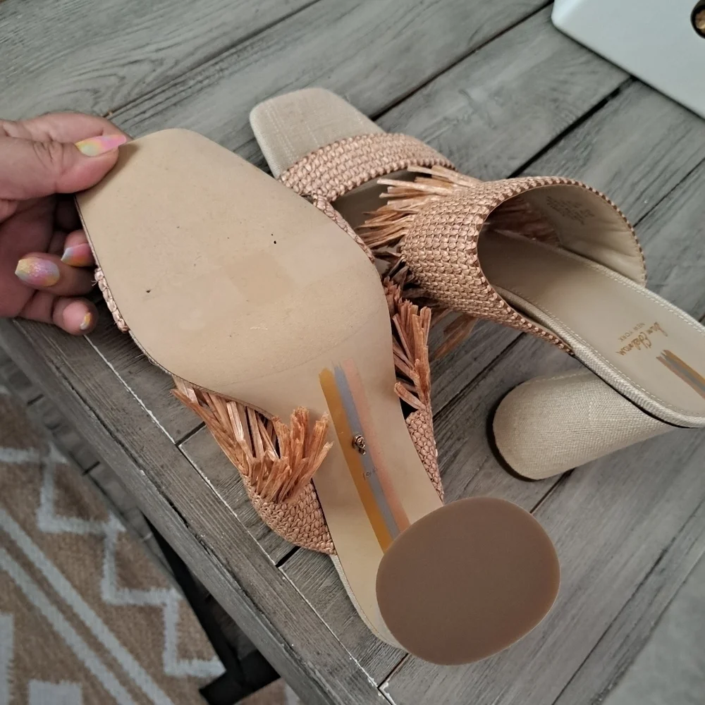 NWT SAM EDELMAN KAMRYN FRINGE HEEL $140